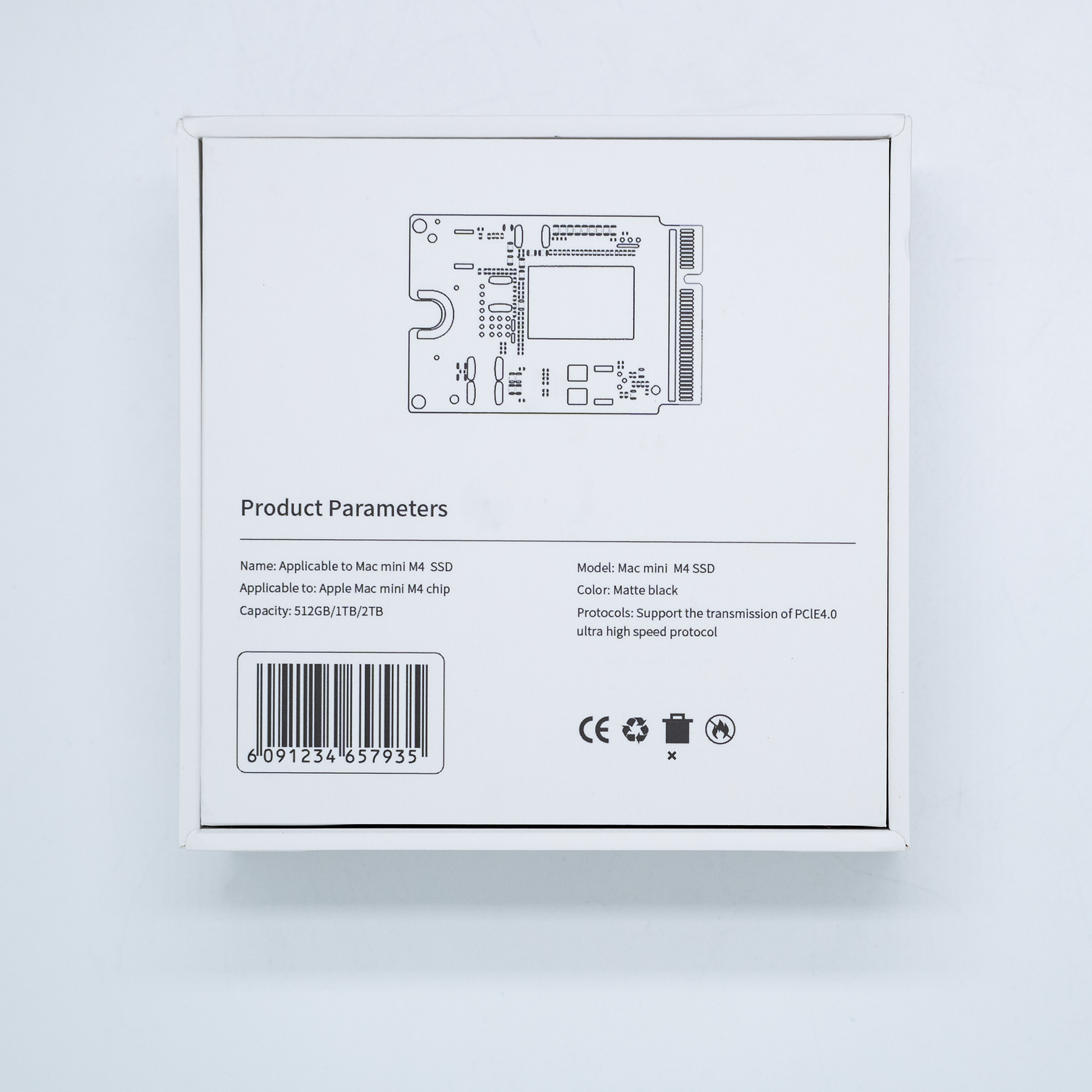 SSD Drive for Mac Mini M4 (10-layers pcb) – M4-SSD SSD Drive for Mac Mini M4 (10-layers pcb) – M4-SSD